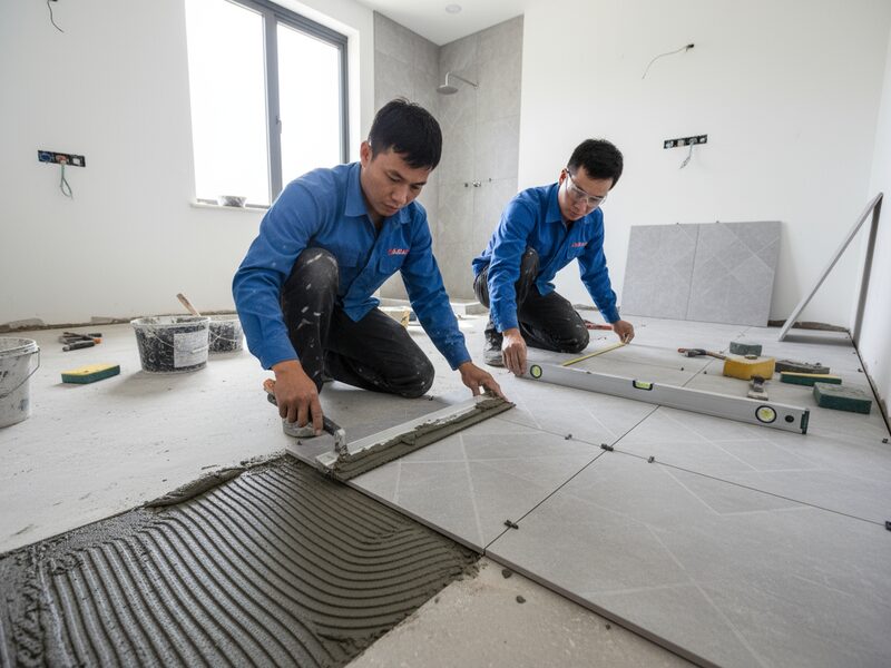 Sonovaé Tile Installation Process